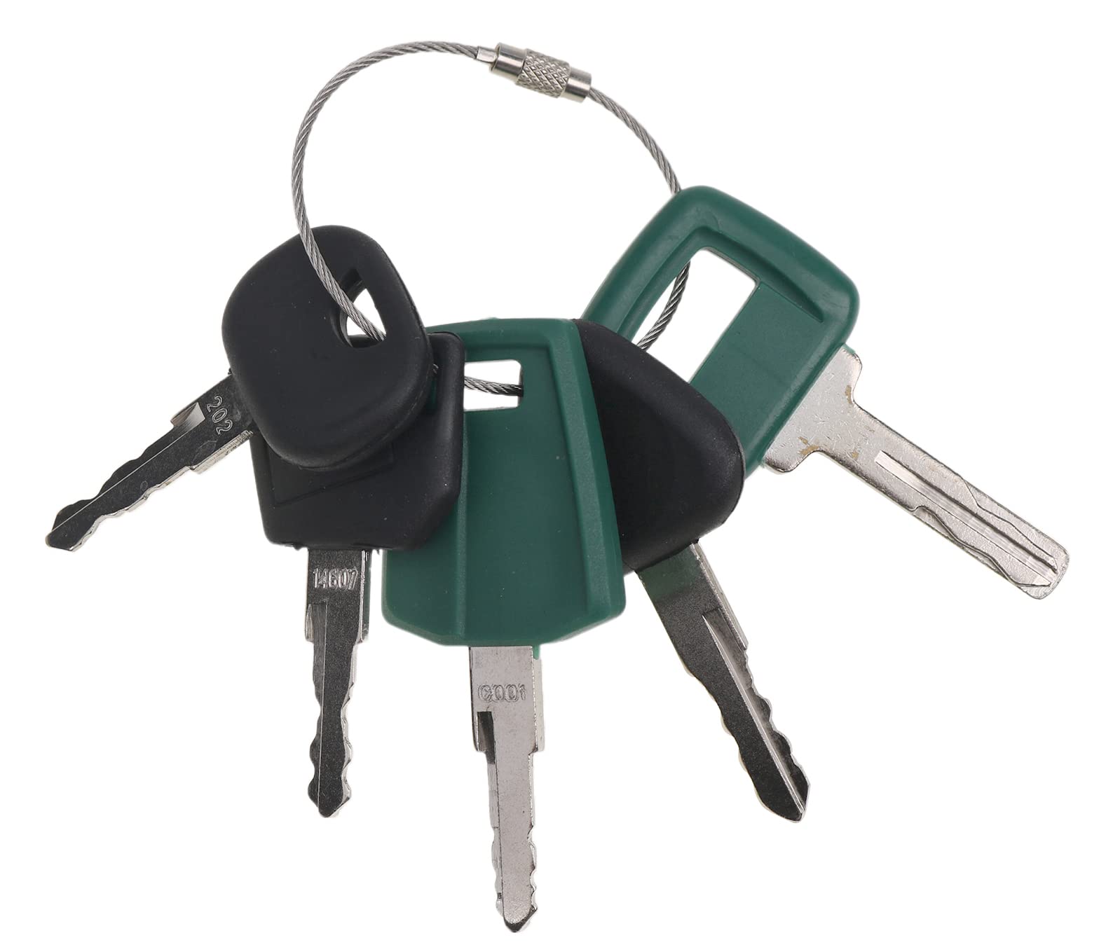 Volvo Excavator Key Set - Heavy Equipment Ignition Keys for Loaders & Trucks | Durable Laser Cut Keys