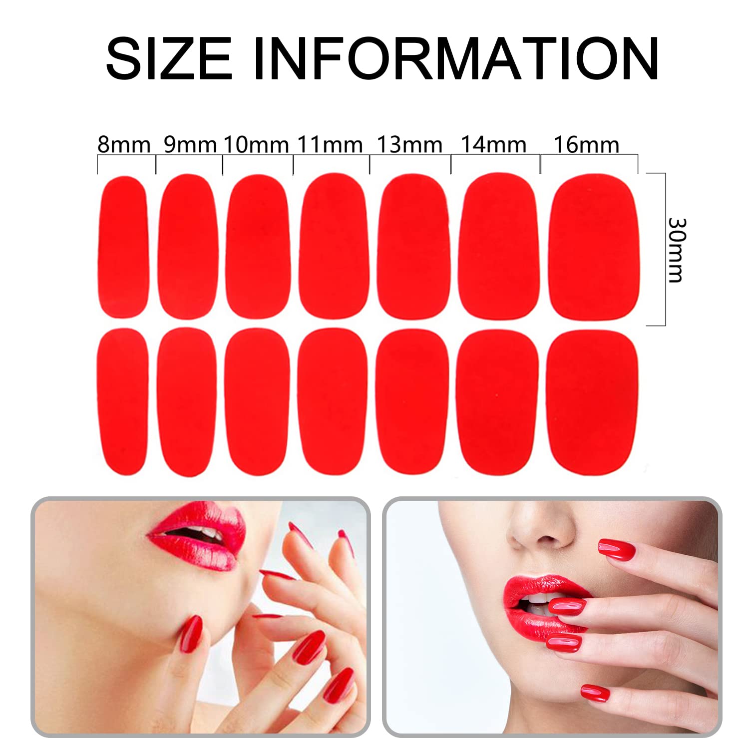 SILPECWEE 16 Sheets Solid Color Glitter Nail Wraps - Self Adhesive Nail Polish Stickers & Strips for Women | Long Lasting Real Nail Polish | Includes 1 Nail File | Perfect for Parties, Weddings & Everyday Nail Art