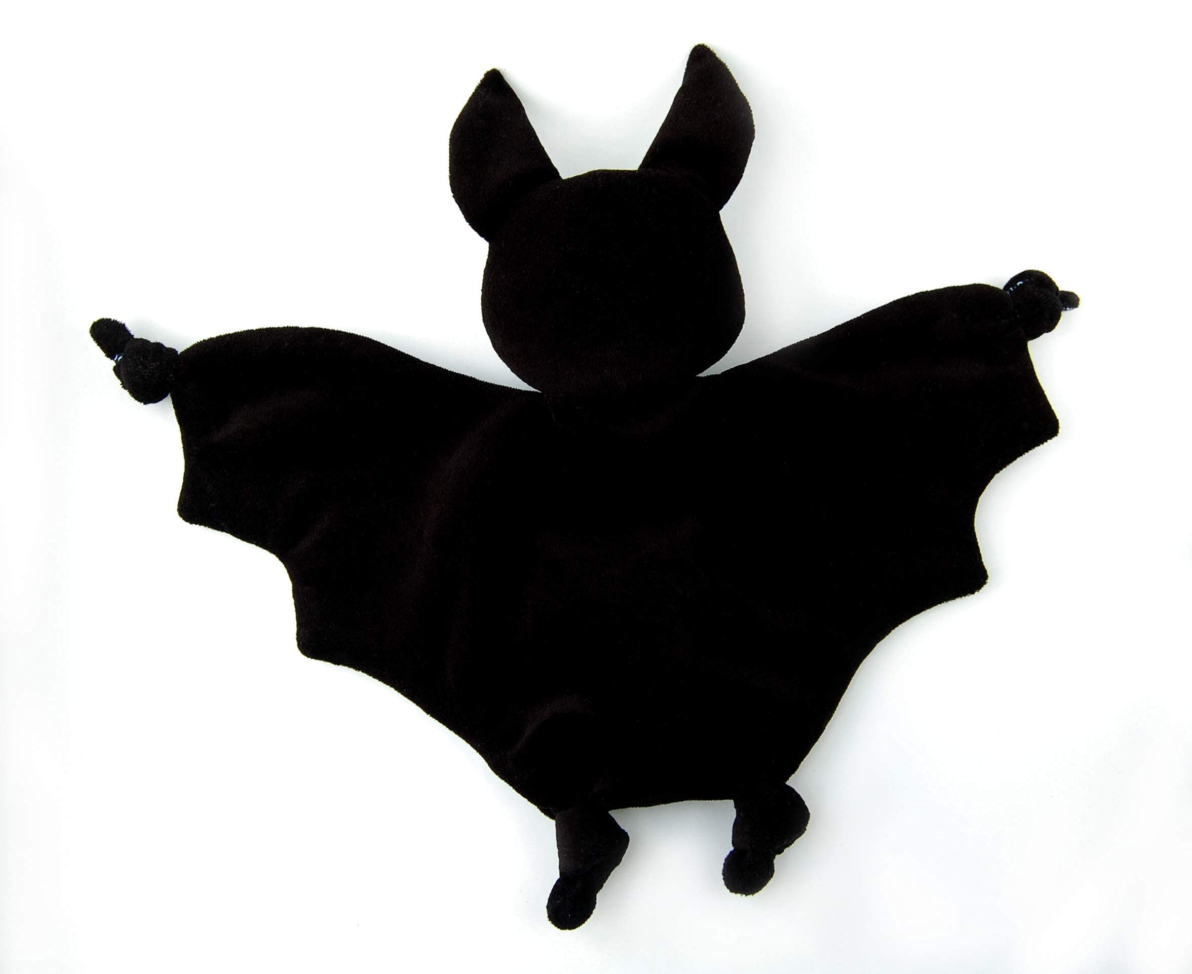 Soft Plush Bat Security Blanket for Babies - Halloween Lovey Blanket & First Baby Gift | Perfect for Halloween Baby Shower, Nursery Decor & Gothic Themed Nursery