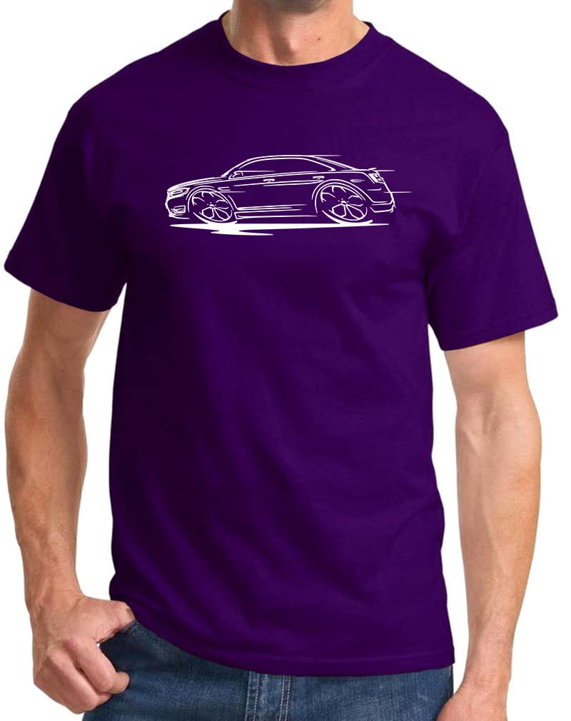 Taurus SHO Redline Design Print T-Shirt for Men - Stylish Graphic Tee for Car Enthusiasts - Perfect for Casual Wear, Car Shows, and Racing Events