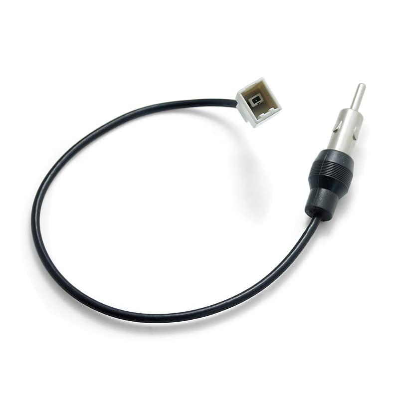 Universal Car Radio Antenna Adapter for Hyundai & Kia Vehicles - Compatible with Accent, Azera, Elantra, Touring, Genesis, Santa Fe, Sonata, Tucson, Veracruz - OEM to Aftermarket Radio Conversion Kit - Perfect for Car Audio Upgrades & Stereo Installations
