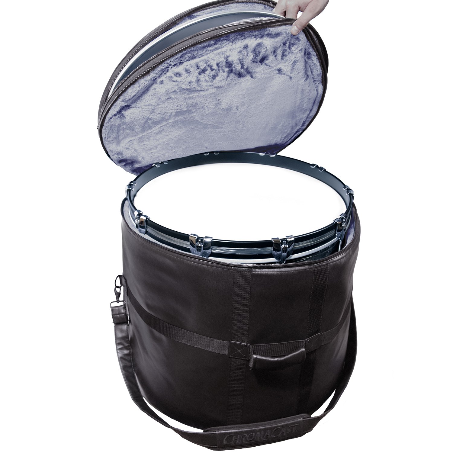 ChromaCast Pro Series 5-Piece Fusion Drum Bag Set - Premium Drum Case for Gigging Musicians - Perfect for Live Performances, Studio Sessions & Travel Protection