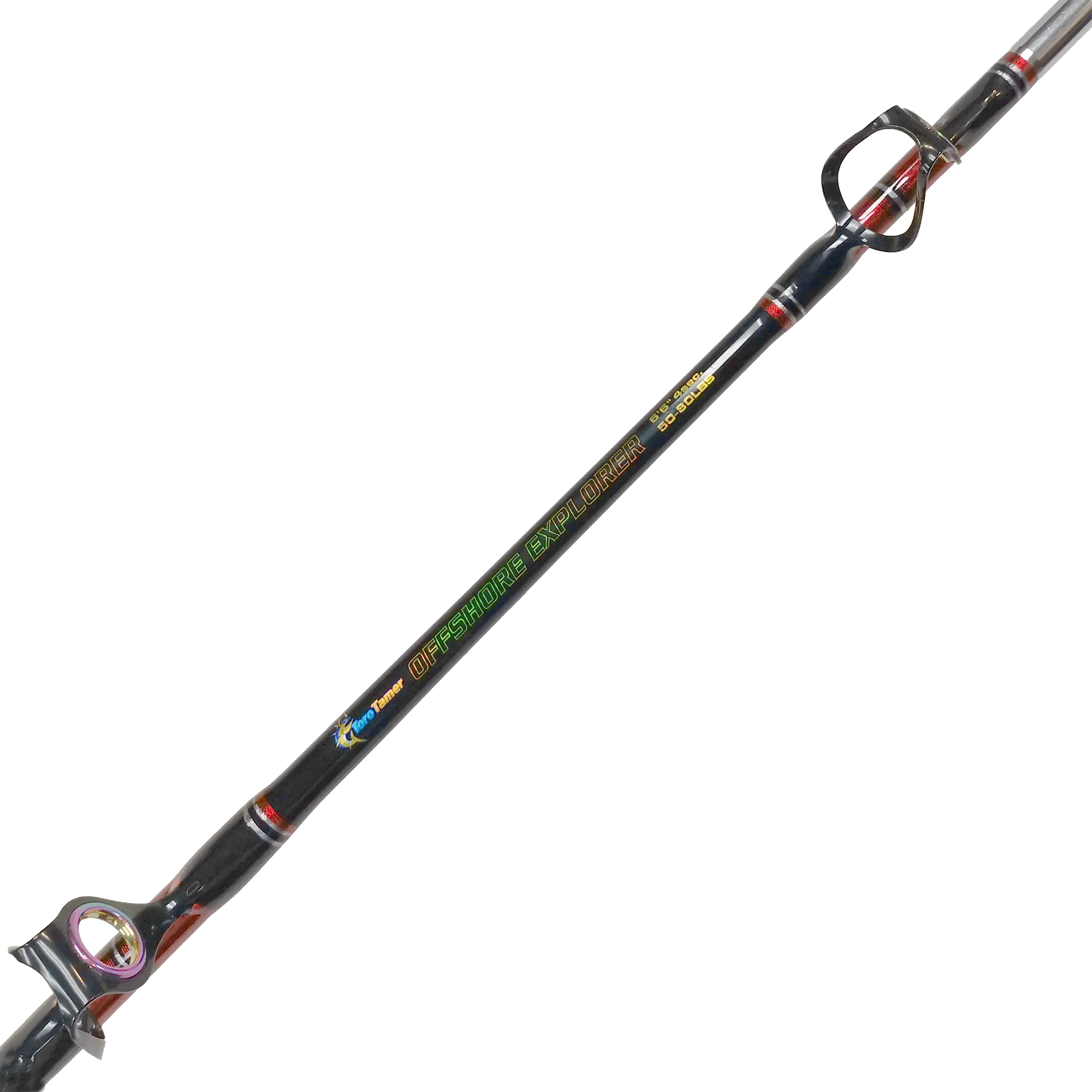 Toro Tamer Offshore Explorer Travel Fishing Rods - Lightweight & Durable Saltwater Fishing Rod for Travel & Boat Fishing Adventures