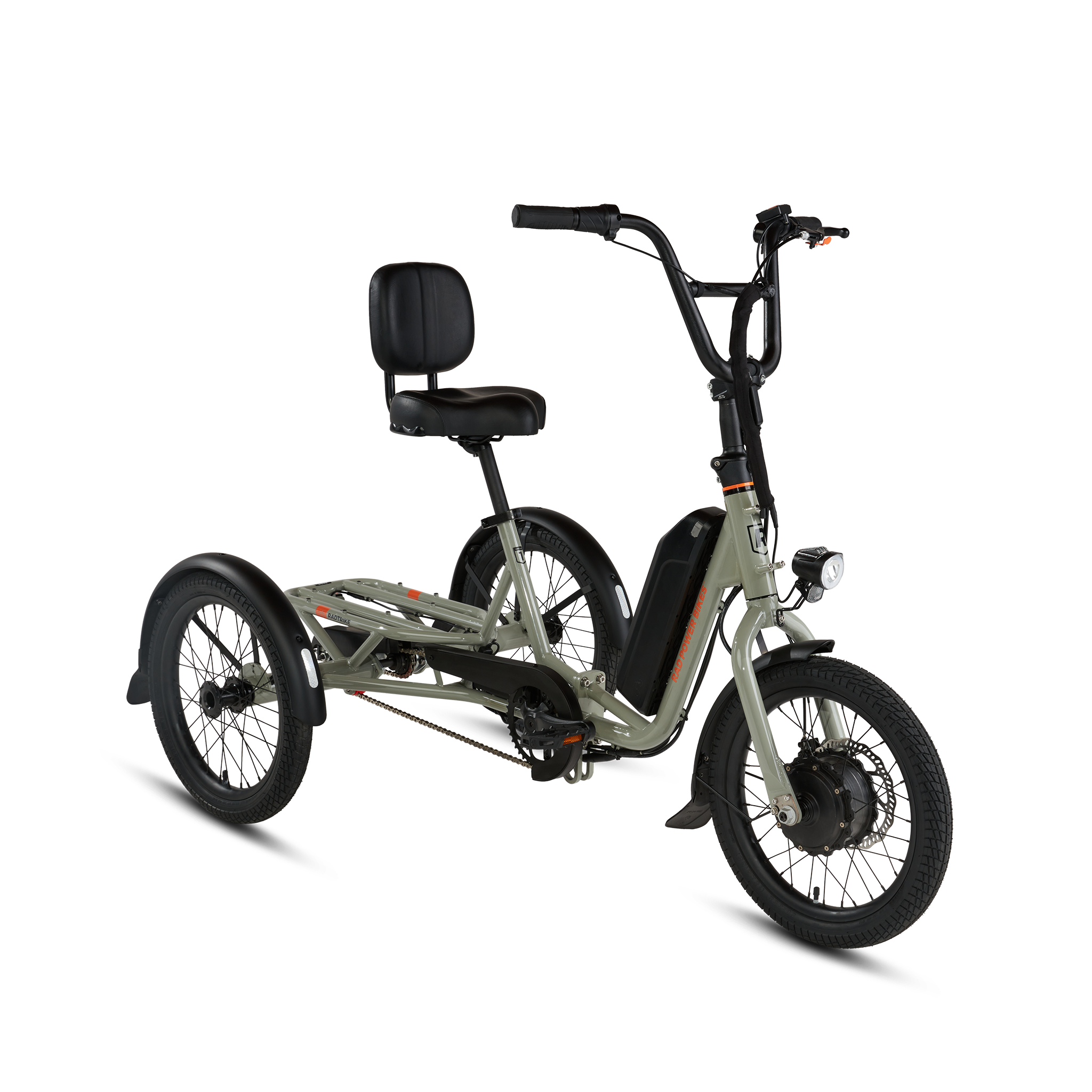 RadPower RadTrike Electric Tricycle for Adults - 750W Motor, 20MPH, 45+ Mile Range - Comfortable & Stable 3-Wheel E-Bike for Commuting, Grocery Shopping & Senior Riders