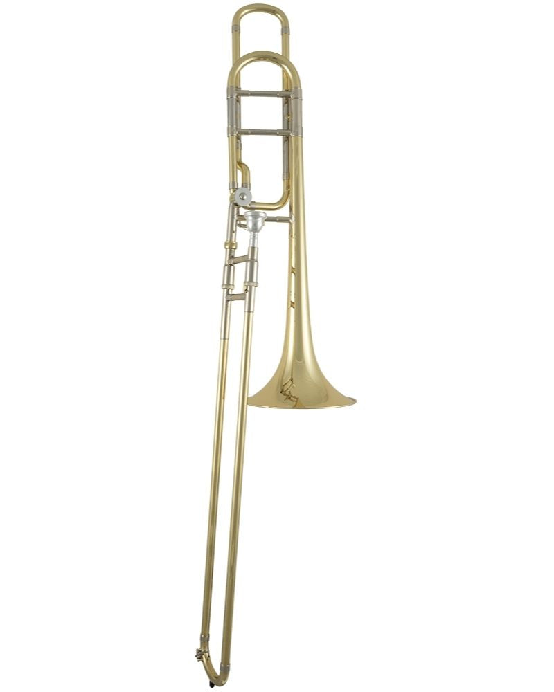 Bach 42BO Stradivarius Symphonic Trombone - Professional Yellow Brass Bb Tenor Trombone for Orchestral & Jazz Performances | Perfect for Concert Halls, Recording Studios & Music Schools