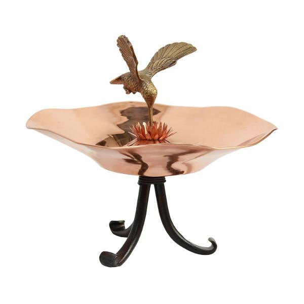 Hummingbird Bird Bath for Outdoors - Durable & Elegant Garden Decoration to Attract Hummingbirds | Perfect for Backyard, Patio, and Garden Decor