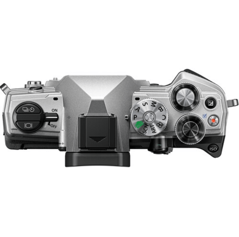 OM SYSTEM OM-5 Mirrorless Digital Camera (Silver) - Compact & Lightweight for Travel, Vlogging & Outdoor Photography