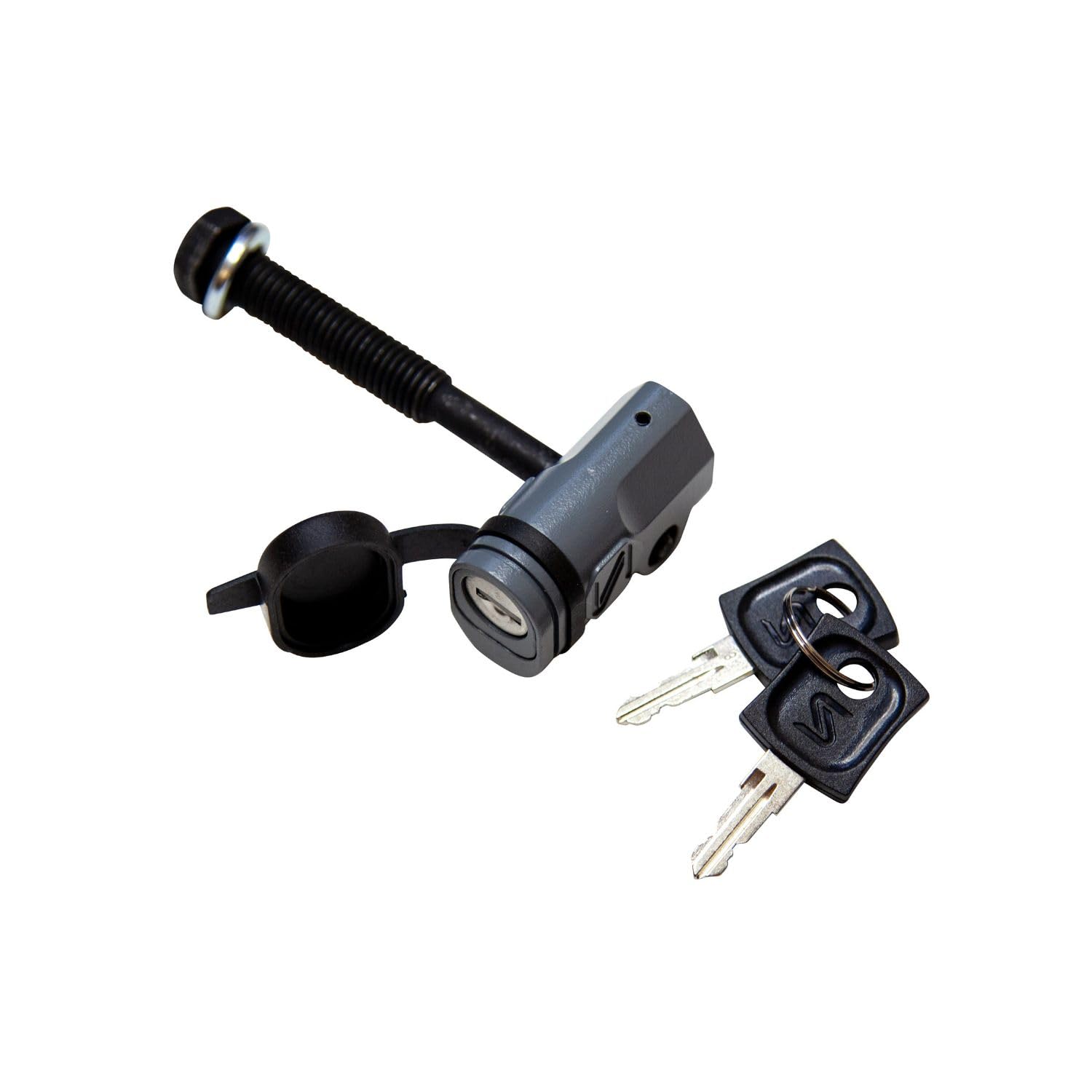 Saris Locking Hitch Tite Threaded Bicycle Rack Accessory - Secure Bike Transport for Road Trips & Outdoor Adventures
