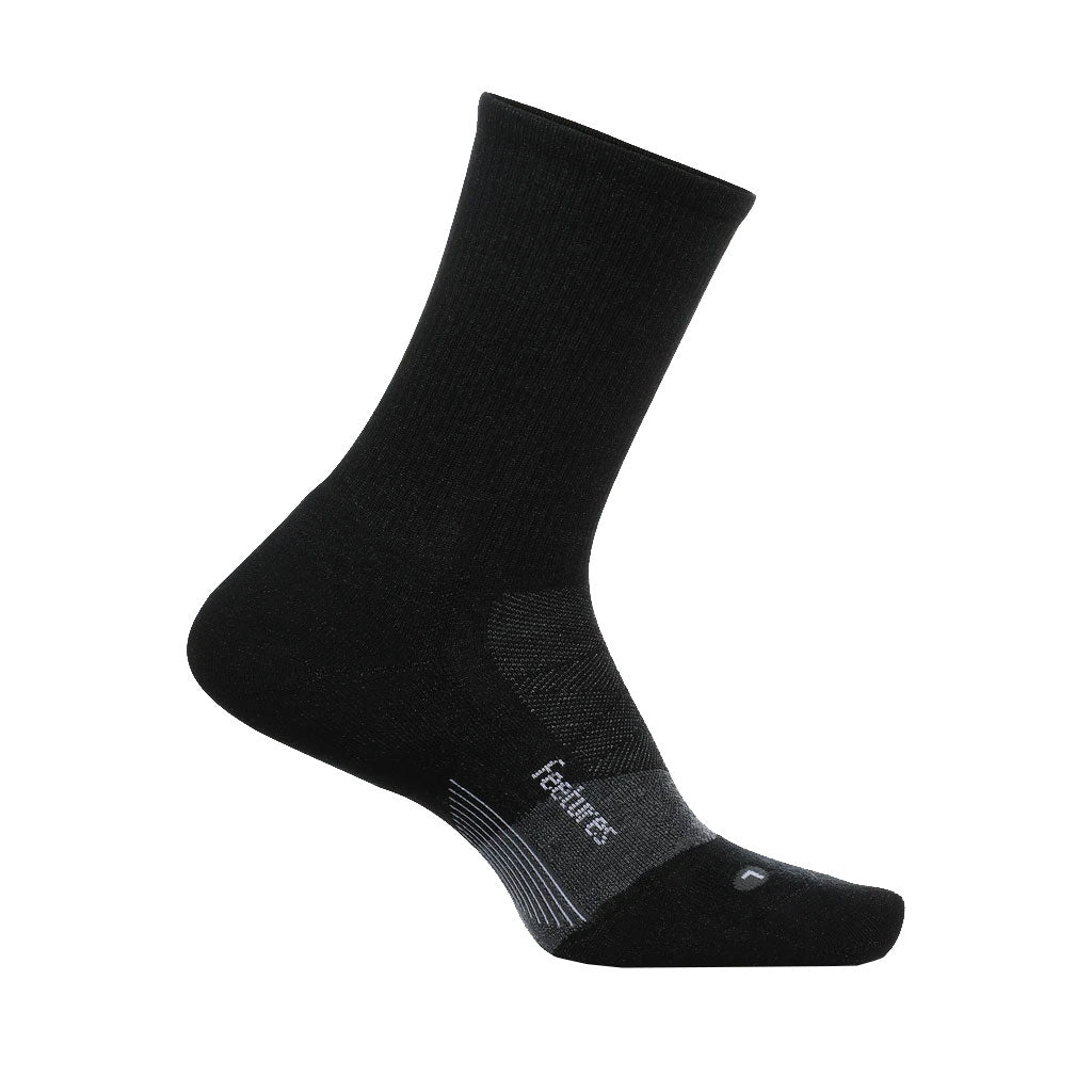Feetures Merino 10 Cushion Mini Crew Socks - Ultra Soft Wool Hiking & Running Socks for Men & Women - Perfect for Outdoor Activities, Sports & Daily Wear