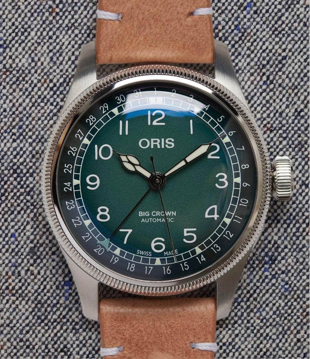 Big Crown X Cervo Volante Luxury Watch - Premium Swiss Automatic Timepiece for Men - Elegant Dress & Business Watch - Perfect for Formal Events, Office Wear & Special Occasions