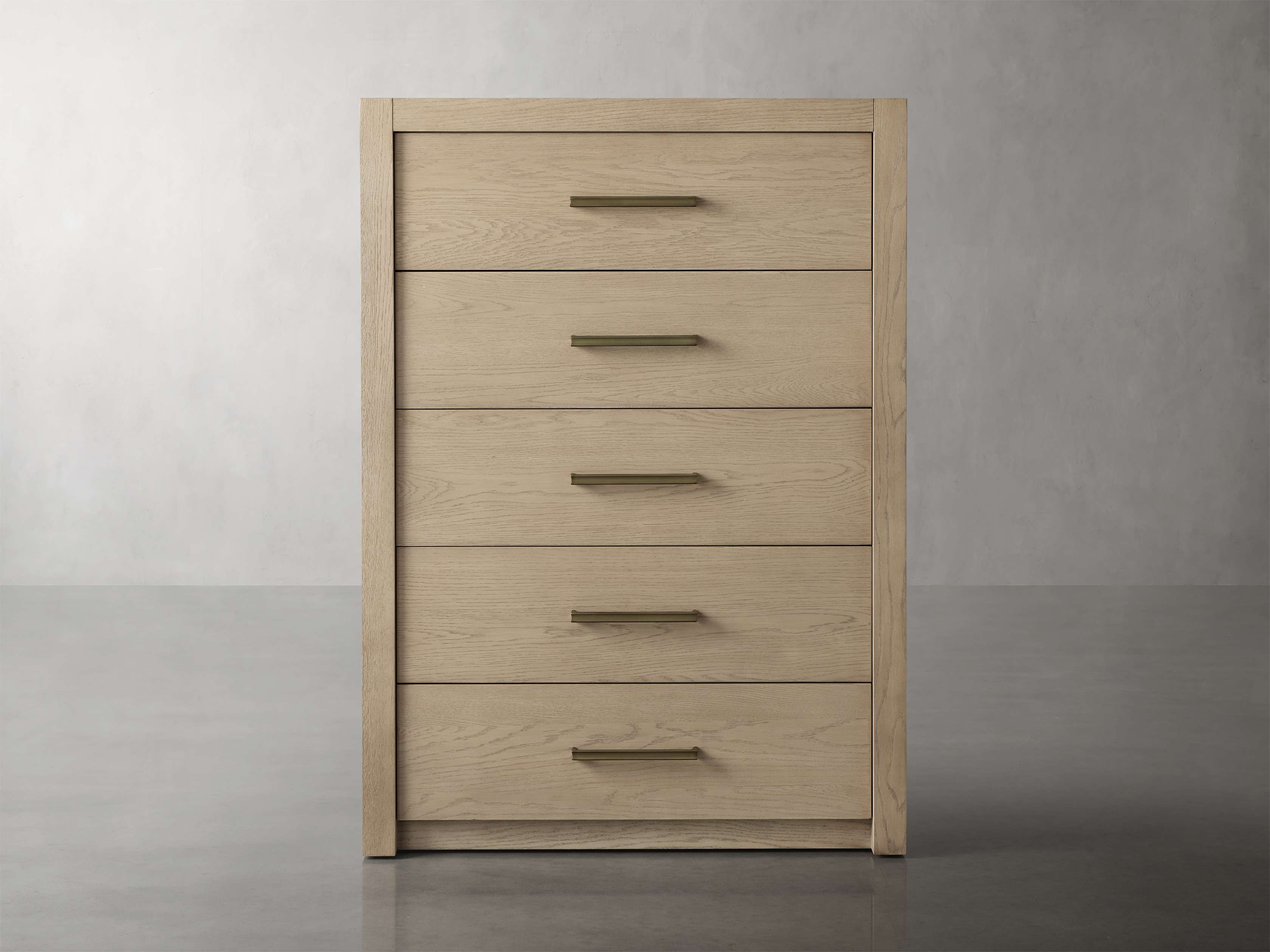 Bodhi 5-Drawer Dresser - Modern Wooden Chest of Drawers for Bedroom & Living Room Storage