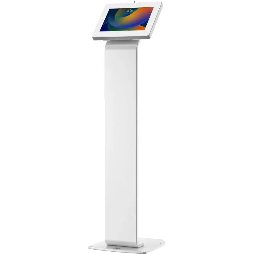 Premium Locking Floor Stand Kiosk - Secure Display Solution for Retail Stores, Exhibitions & Events | Durable & Adjustable Height for Advertising & Self-Service Terminals