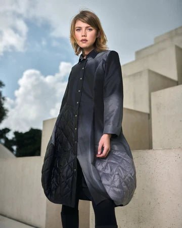 UD404S Urban Reflector Shirt Dress for Women - Stylish Reflective Casual Wear for Night Running, Cycling & Outdoor Safety