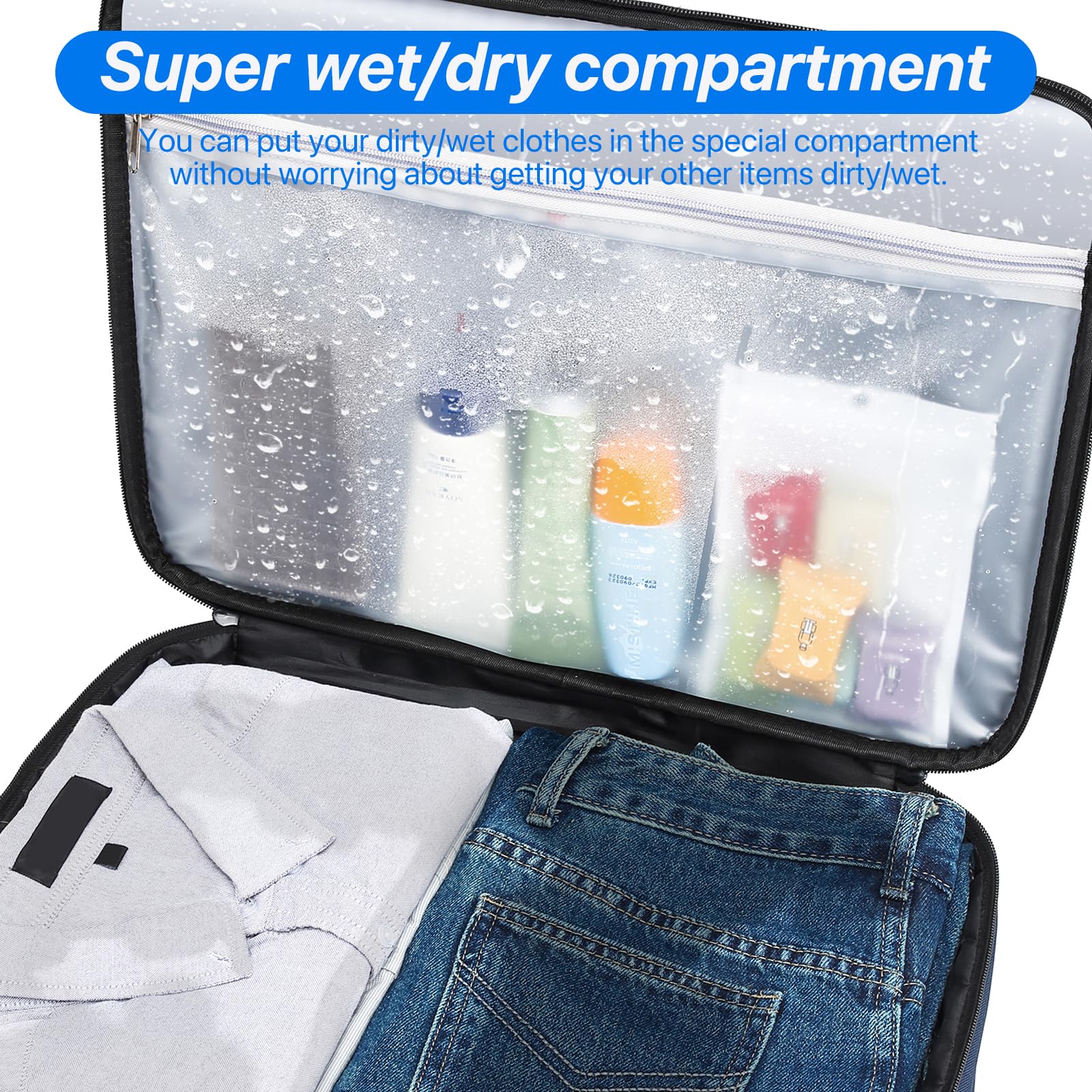 3-Layer Golf Trunk Organizer for Men - Ventilated Shoe Compartment Holds 2 Pairs - Car Storage for Golf Balls, Clothes, Gloves & Accessories - Perfect Golf Gift for Travel & Tournament Prep