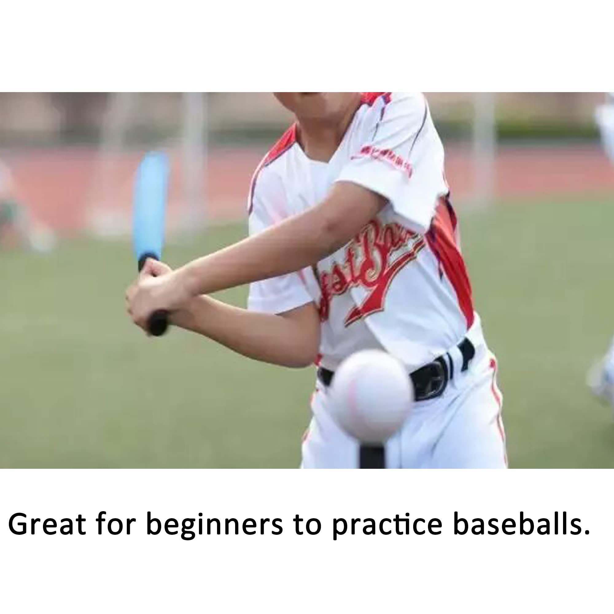 HPWFHPLF 12 Pack Standard Size 9 Inch Soft Training Baseballs - Reduced Impact Safety Practice Baseballs for Beginners & Youth | Perfect for Backyard Practice, Batting Drills & Baseball Training