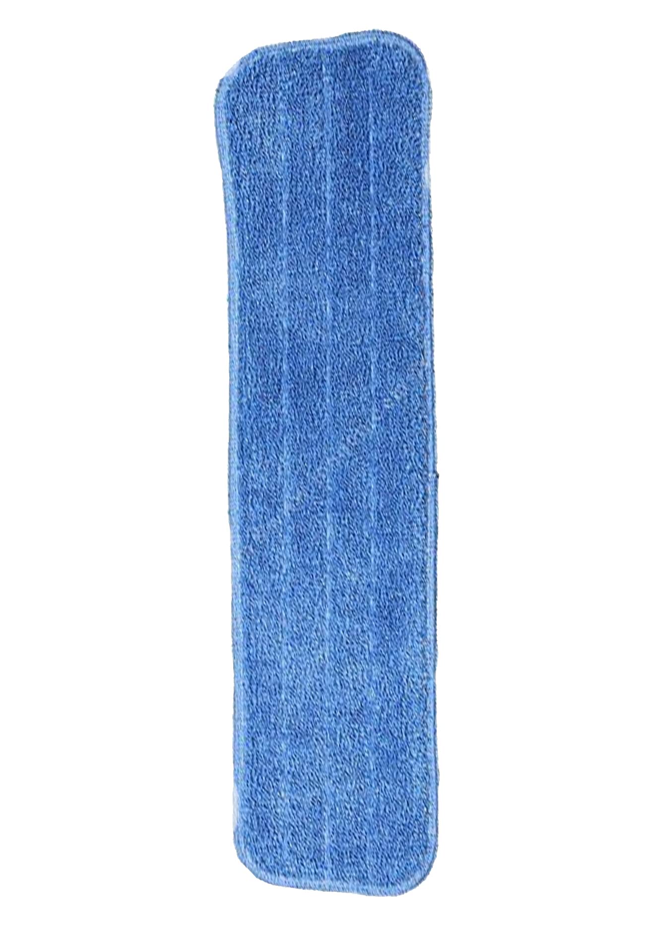 Premium Blue Microfiber Wet Mop Pad Refill - Super Absorbent Washable Replacement Pads for Floor Cleaning (Pack of 18) - Perfect for Hardwood, Tile & Laminate Floors