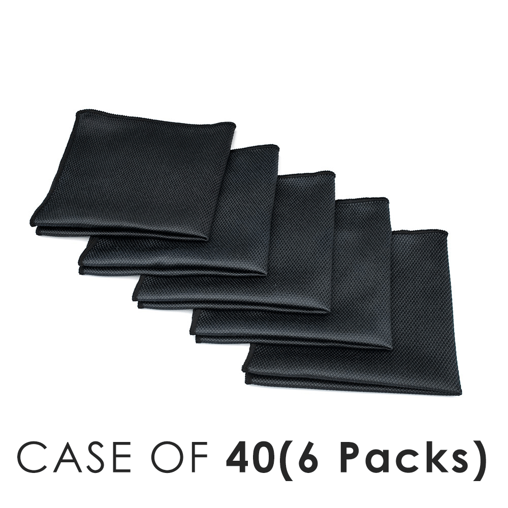 Premium Diamond Weave Glass & Window Cleaning Towel Case - Ultra Absorbent Microfiber Cloths for Streak-Free Shine - Perfect for Cars, Mirrors, and Household Windows