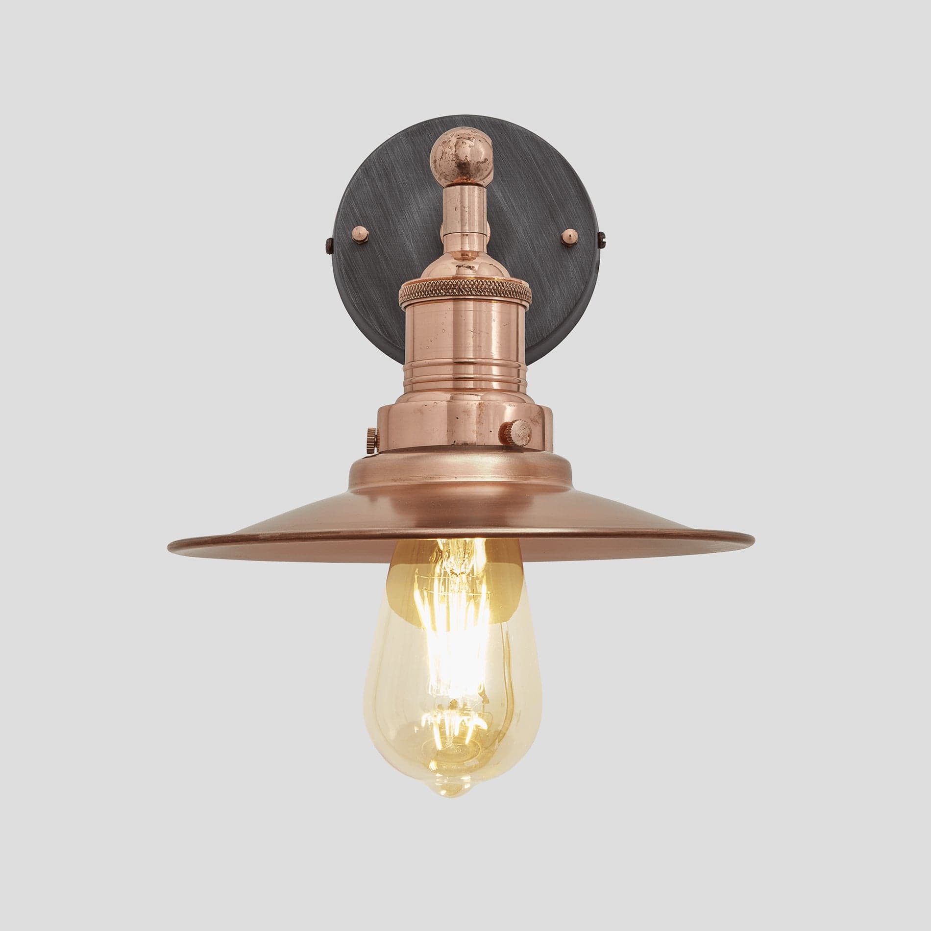Brooklyn 8 Flat Outdoor Wall Light - Durable Weatherproof Exterior Sconce with Various Finishes - Perfect for Porch, Patio, Garage & Entryway Lighting