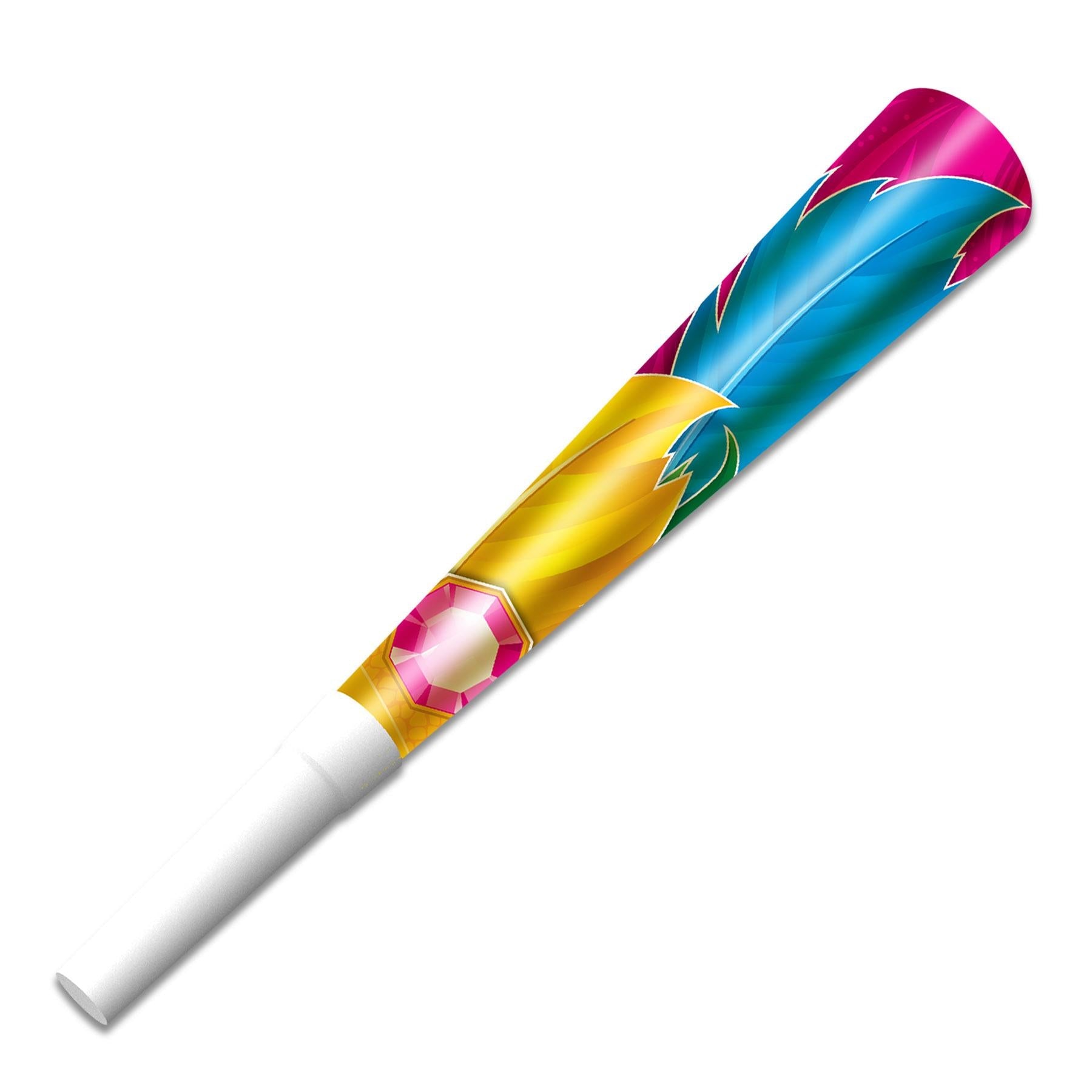 100 Pack Beistle New Year's Eve Rio Horns - Colorful Party Blowouts for NYE Celebrations, Carnivals & Festive Events