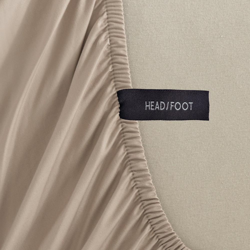 Casey 400 Thread Count Cotton Sheet Set | Soft & Breathable Linen Bedding for Long Single Bed (40cm) - Perfect for Guest Rooms, Dorms & Cozy Bedrooms