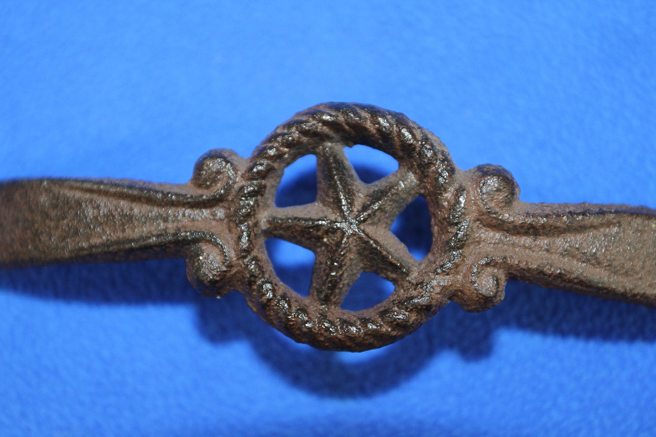 Texas Lone Star Cast Iron Cabinet Hardware Pulls - 6 Inch Drawer Handles, Volume Pack of 24 (HW-75) - Perfect for Farmhouse, Rustic & Western Style Kitchen Cabinets