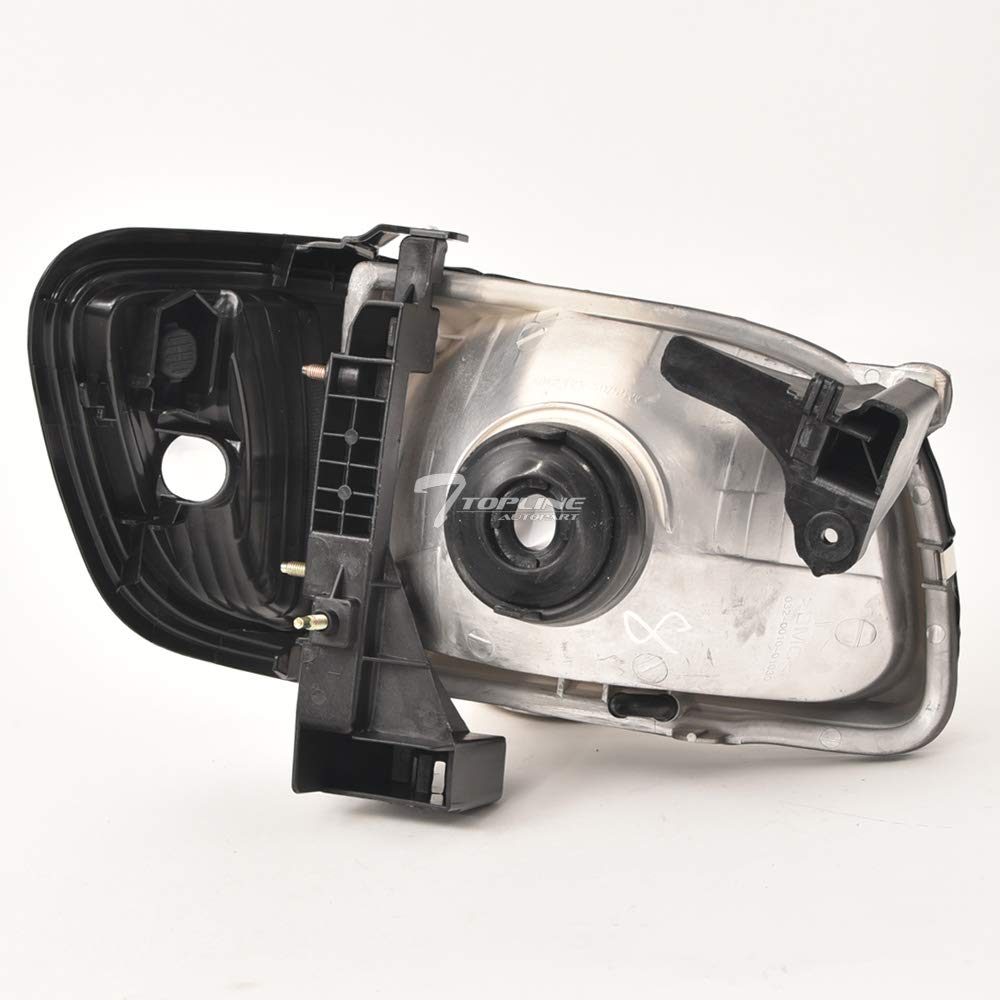 R&L Racing Black Factory Style Headlights with Corner Signal & Bumper Lamp Amber - Compatible with Toyota Tacoma 2001-2004 | Durable LED Lighting for Off-Road Adventures & Night Driving