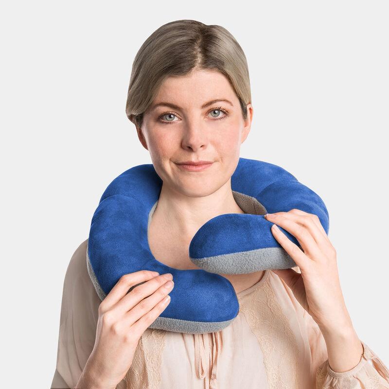 Travelon Deluxe Wrap N Rest Travel Pillow - Comfortable Neck Support for Airplane, Car & Train Rides - Perfect for Long Flights & Road Trips