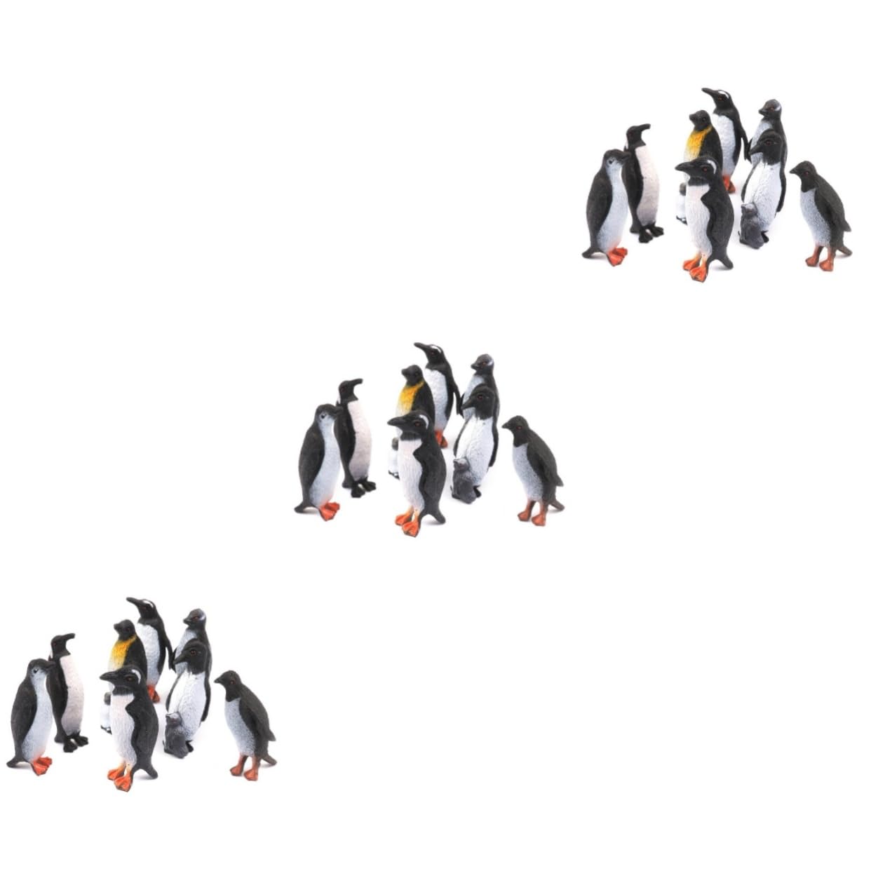 BESTonZON 24-Piece Animal Figurines Set - Educational Sea Life Toys for Kids, Mini Penguin & Marine Animal Figures - Perfect for Classroom Learning, Sensory Play & Birthday Gifts