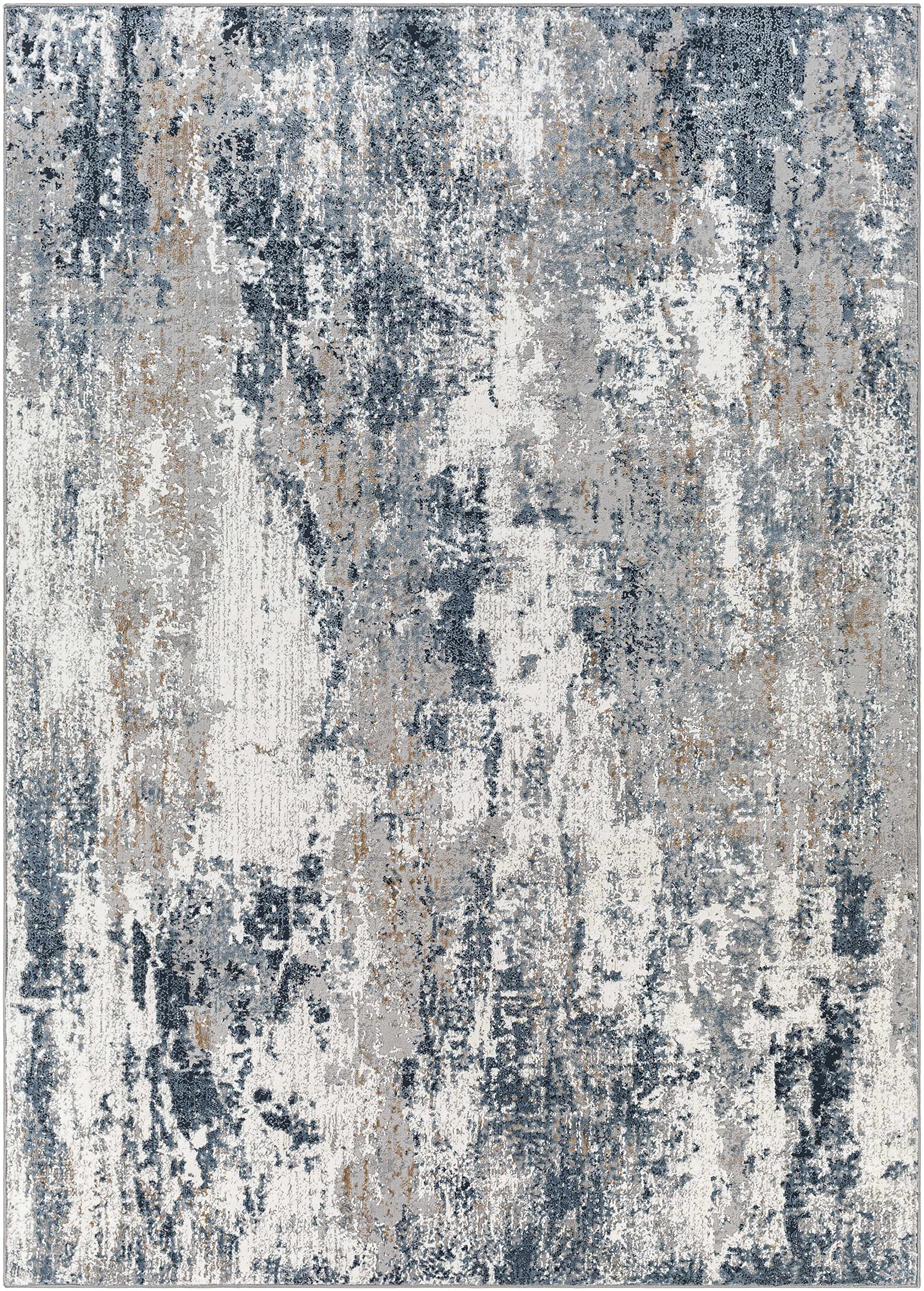 Hauteloom Kipkelion Modern Gray Multi Area Rug 6'7