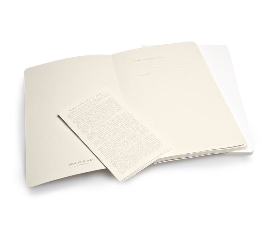 Premium Moleskine Volant Notebook Set of 2 - Large Ruled Journal for Writing, Note Taking & Sketching | Perfect for Students, Professionals & Creative Work
