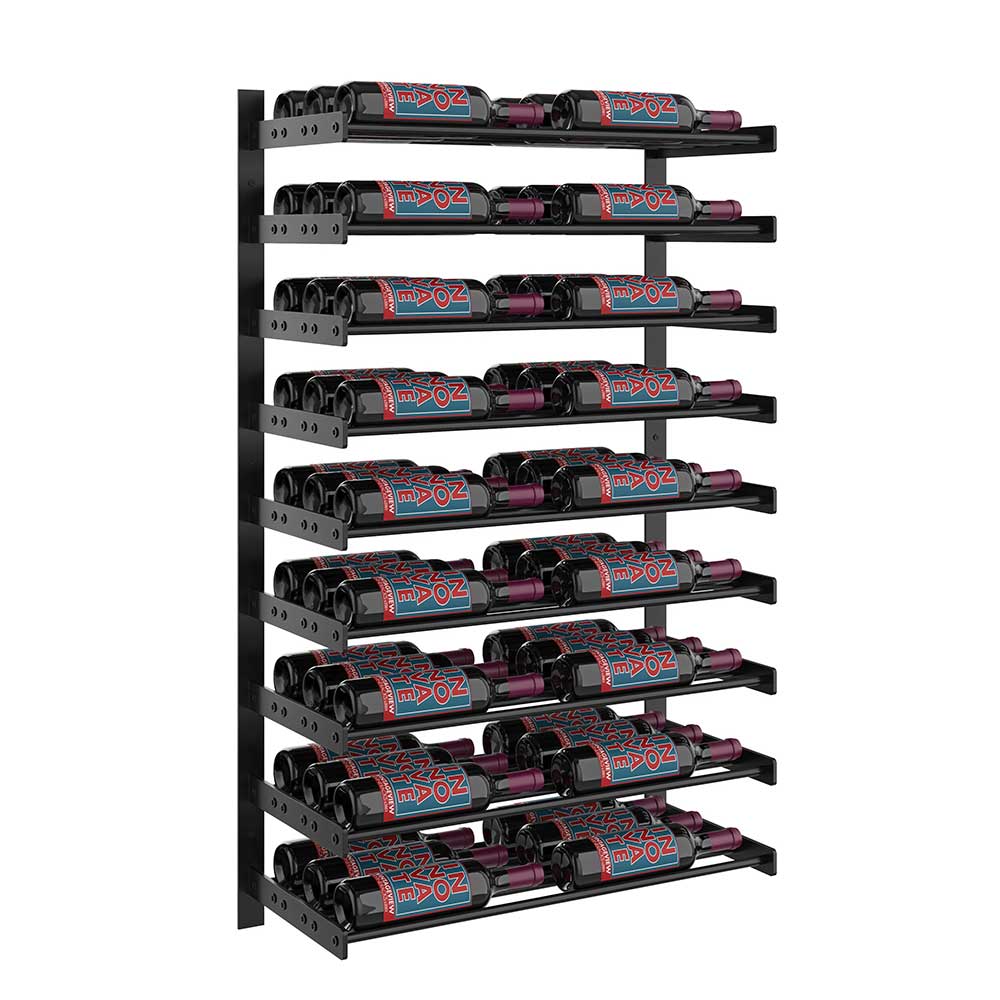 Premium 45-Inch Tall 2-Column Wine Wall Rack - Modern Wine Storage Solution for Home Bar, Dining Room & Kitchen Decor