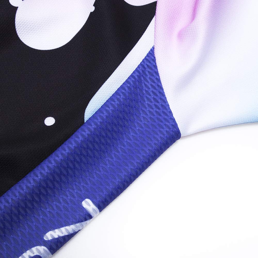 JPOJPO Women's Cycling Jersey - Short Sleeve Breathable Bike Shirt with 3 Pockets, Quick-Dry Moisture Wicking Athletic Top (Sizes S-3XL) | Perfect for Road Biking, Mountain Cycling & Outdoor Sports