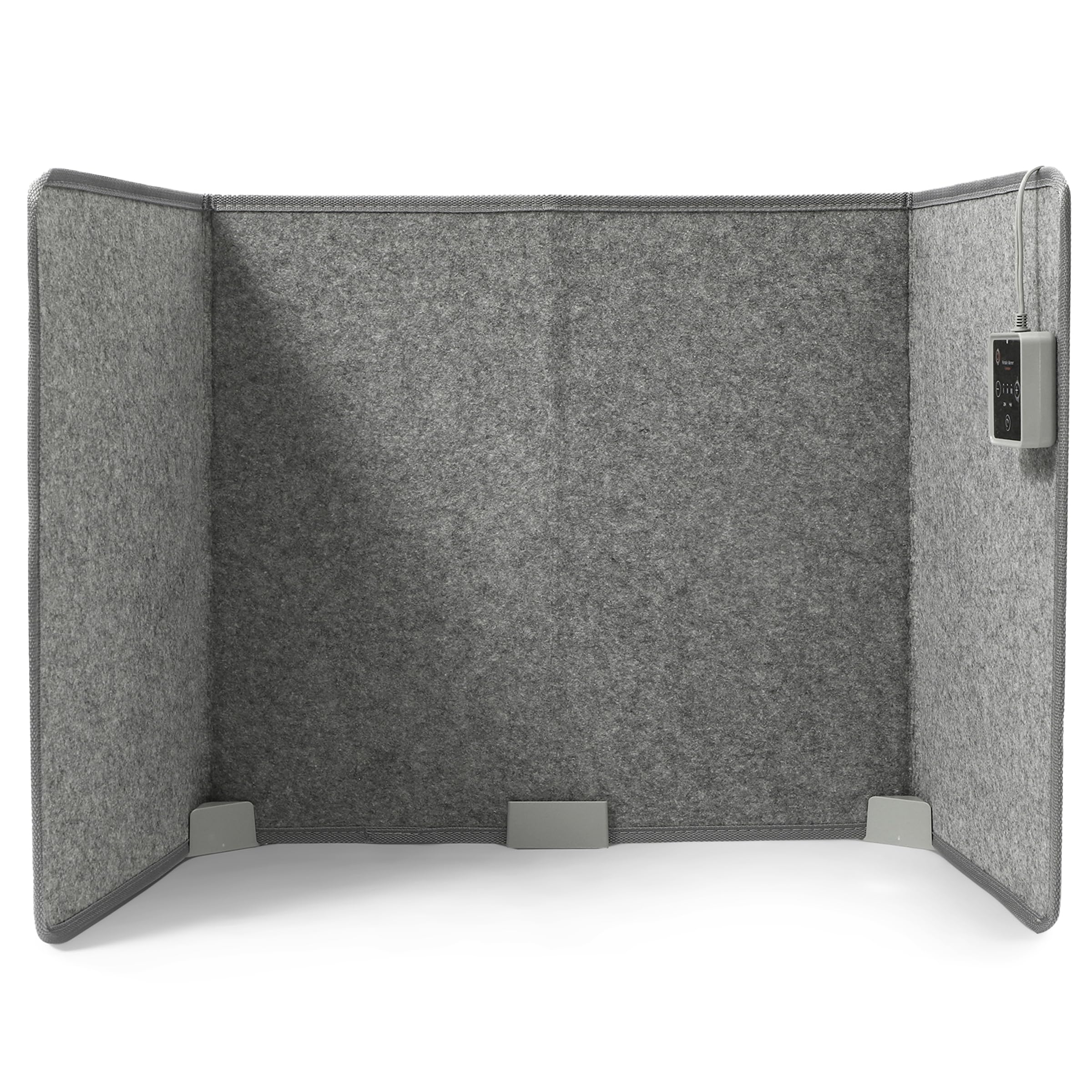 Under Desk Heater for Legs and Feet - Silent, Energy Efficient Personal Space Warmer with Adjustable Thermostat & Timer - Perfect for Home Office, Workstation & Winter Comfort