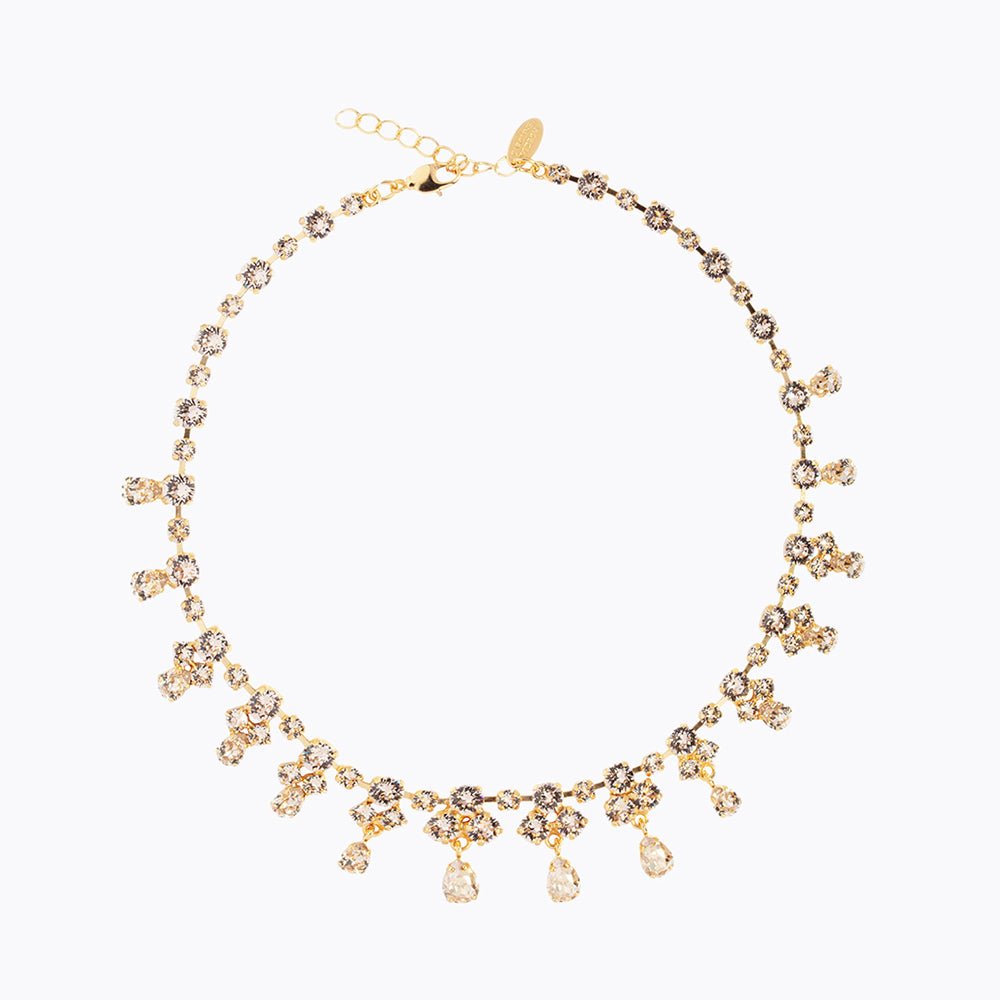 Elegant Grand Entrance Silk Necklace for Women - Perfect for Weddings, Parties & Special Occasions
