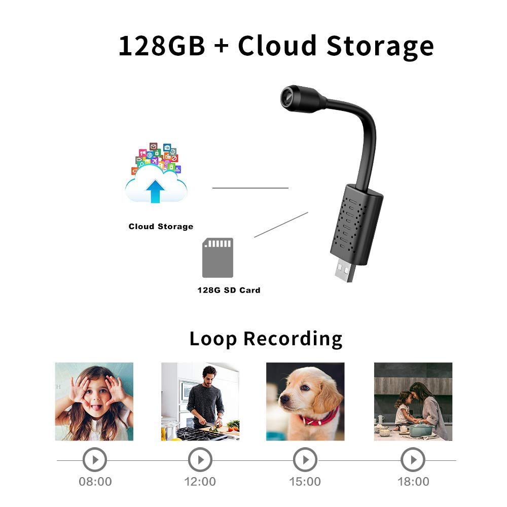 TECHNOVIEW WiFi Security Camera 1080P HD Wireless Indoor Camera with Night Vision, Motion Detection & 2-Way Audio - Home & Office Surveillance for Baby Monitor, Pet Camera, and Nanny Cam