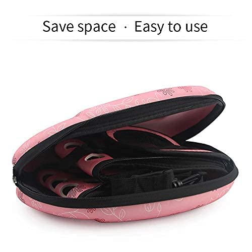 PSK PET MART Foldable Pet Carrier Backpack - Breathable EVA Soft-Sided Travel Bag for Small Dogs & Cats | Lightweight Airline Approved Shoulder Bag (Pink) | Perfect for Outdoor Adventures, Vet Visits & Daily Commutes