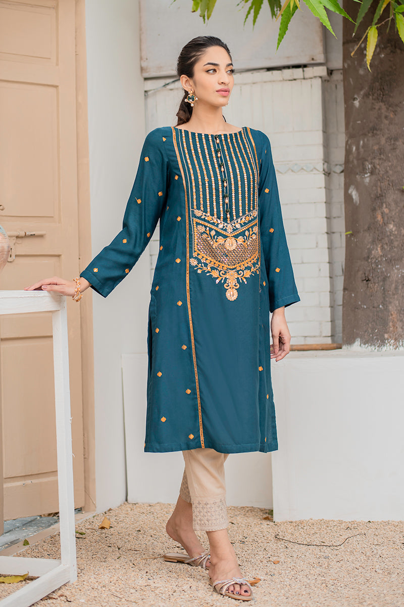 LUSH GARNET Embroidered Women's Blouse - Elegant Floral Design Casual & Office Wear for Spring Summer Fashion