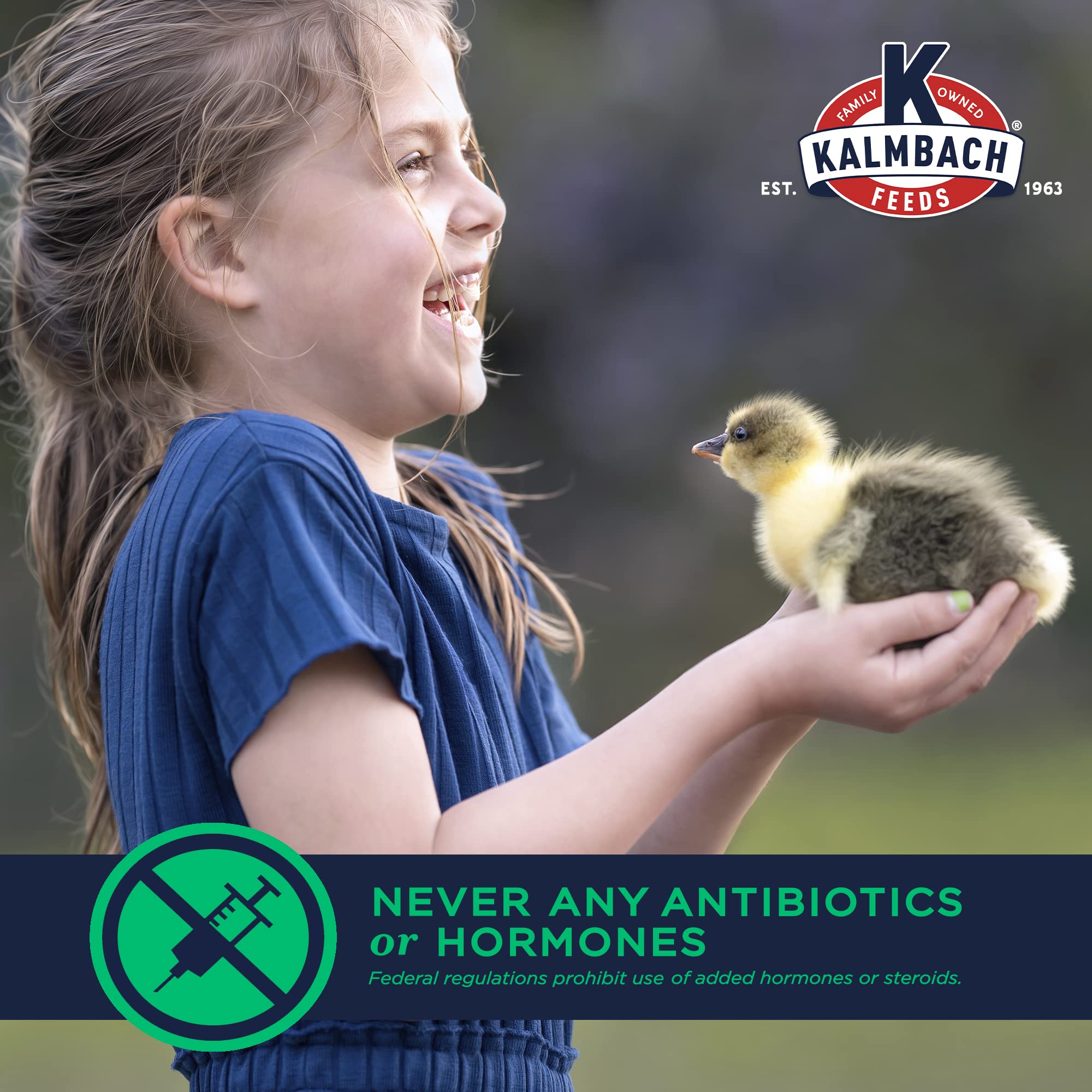 Kalmbach Feeds 20% Flock Maker Crumbles - High Protein Chicken Feed for Mixed Flocks of Poultry (50 lb Bag) - Perfect for Laying Hens, Broilers & Backyard Chickens