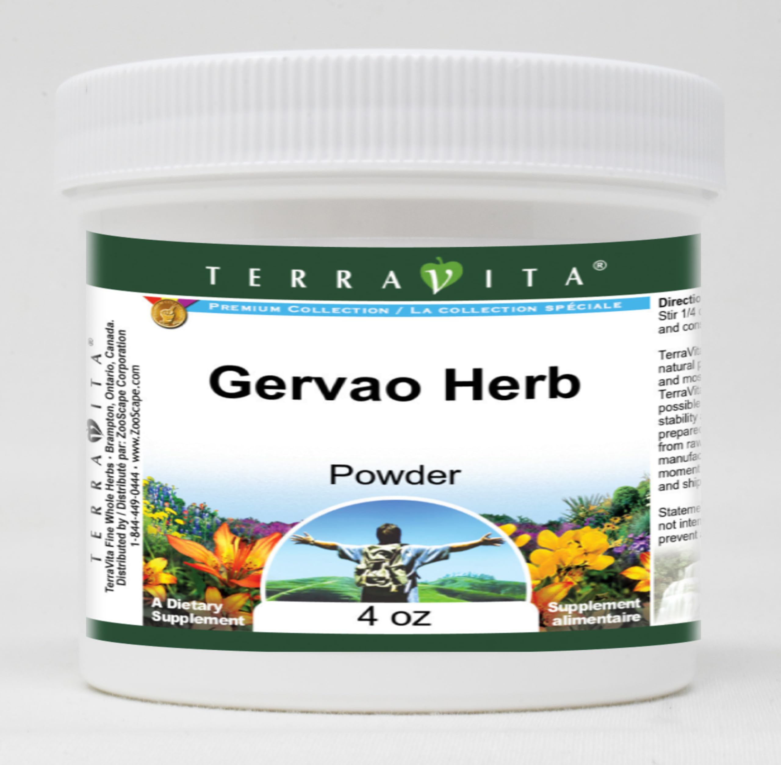 Gervao Herb Powder 4 oz (120g) - Natural Herbal Supplement for Digestion & Wellness - Perfect for Tea, Smoothies & Cooking