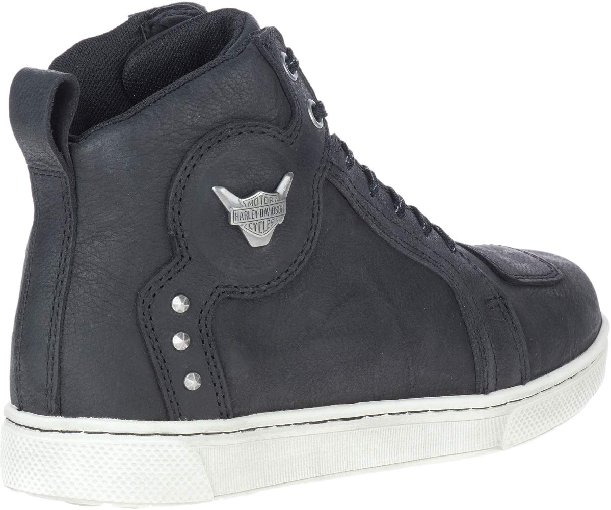 Harley-Davidson Women's Bateman 4-Inch Metal Motorcycle Boots - Durable Leather Biker Boots for Riding & Outdoor Adventures - Perfect for Motorcycle Enthusiasts & Casual Wear