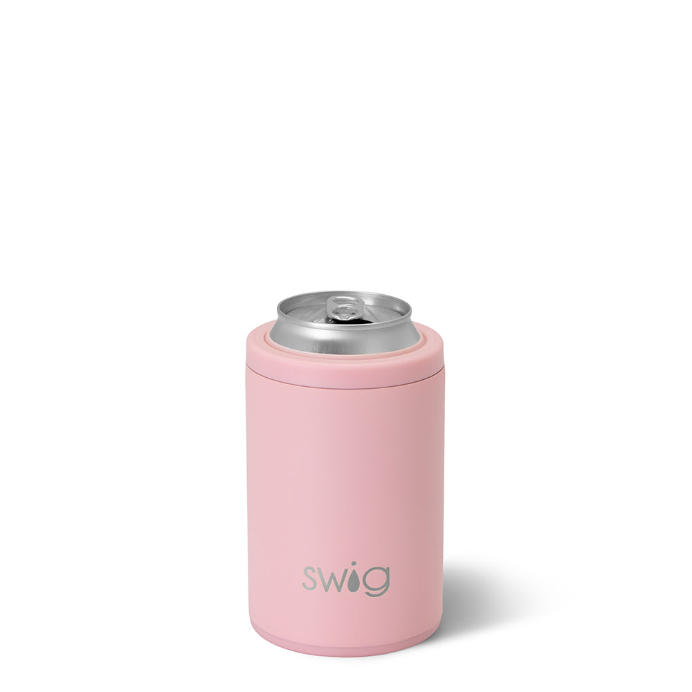 12oz Insulated Blush Can & Bottle Cooler - Keep Drinks Cold for Hours - Perfect for Parties, Picnics, and Outdoor Adventures