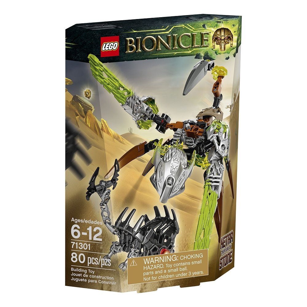 LEGO Bionicle Ketar Creature of Stone Building Kit - 80 Piece Construction Set for Kids & Collectors - Perfect for Creative Play & Display