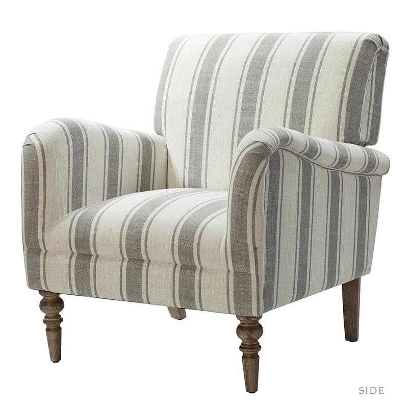 Quentin Upholstered Armchair - Modern Accent Chair for Living Room, Bedroom & Office - Comfortable Lounge Chair with Soft Fabric & Sturdy Wooden Legs