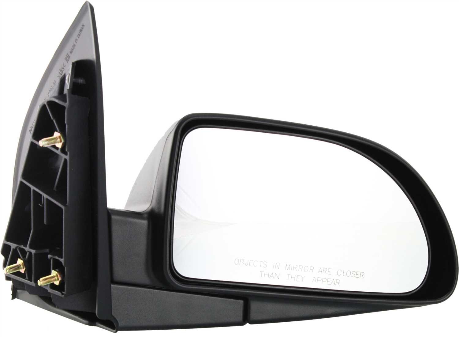 Kool Vue Manual Adjust Side Mirrors for Saturn Vue 2002-2007 - Driver & Passenger Side, Paintable - Perfect for Replacement & Customization