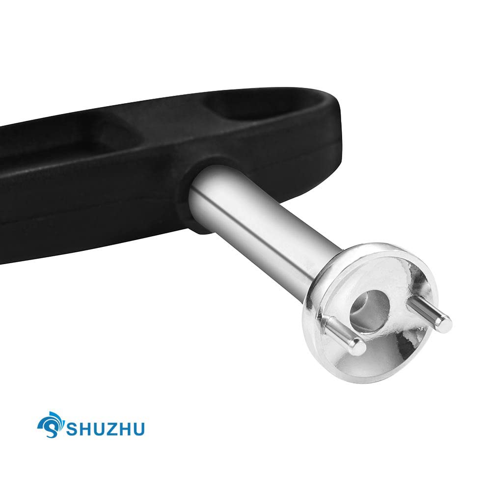 Stainless Steel Golf Shoe Spike Wrench Tool - Cleat Removal & Adjustment Key for Golf Shoes - Perfect Gift for Golfers - Ideal for Clubhouse, Driving Range & Course Maintenance