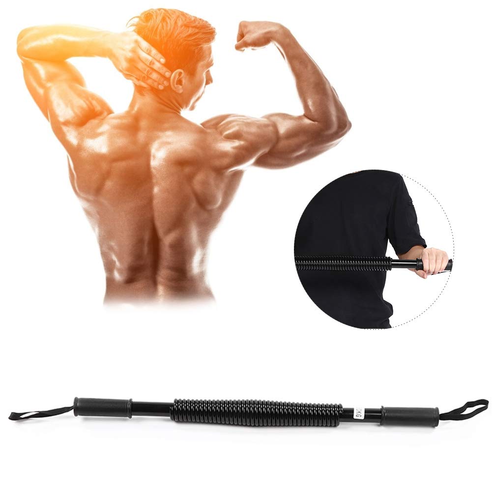 Alomejor Forearm Power Exerciser - Arm Strength Trainer for Muscle Building & Fitness - Adjustable Resistance Expander for Chest, Arm, and Grip Training - Perfect for Home Gym & Physical Therapy Workouts