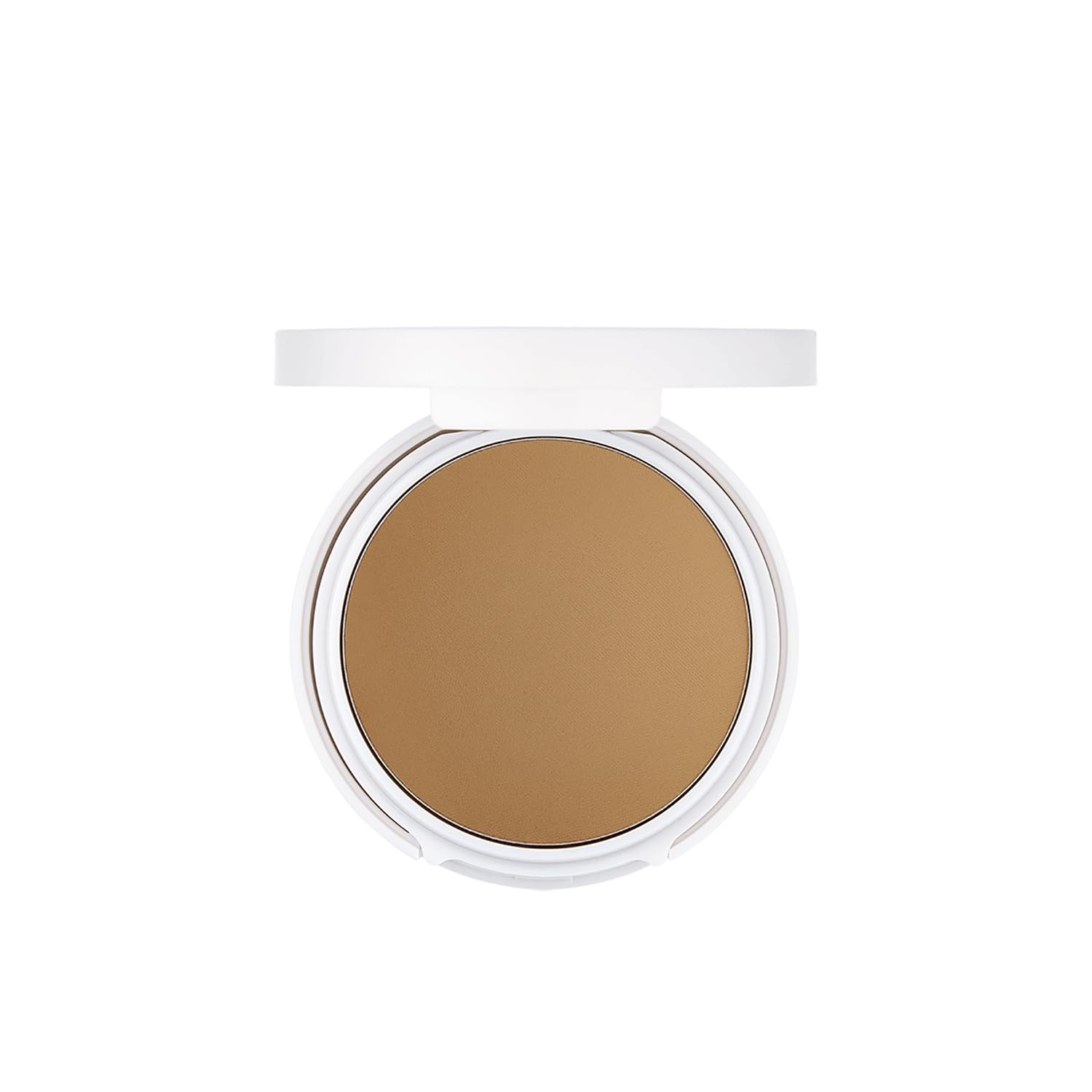 FLOWER Beauty By Drew Barrymore Light Illusion Perfecting Powder - Medium Coverage Powder Foundation & Setting Makeup with Natural Glow Finish - Includes Mirror & Sponge (Mocha) - Ideal for Everyday Wear & Touch-Ups On-The-Go