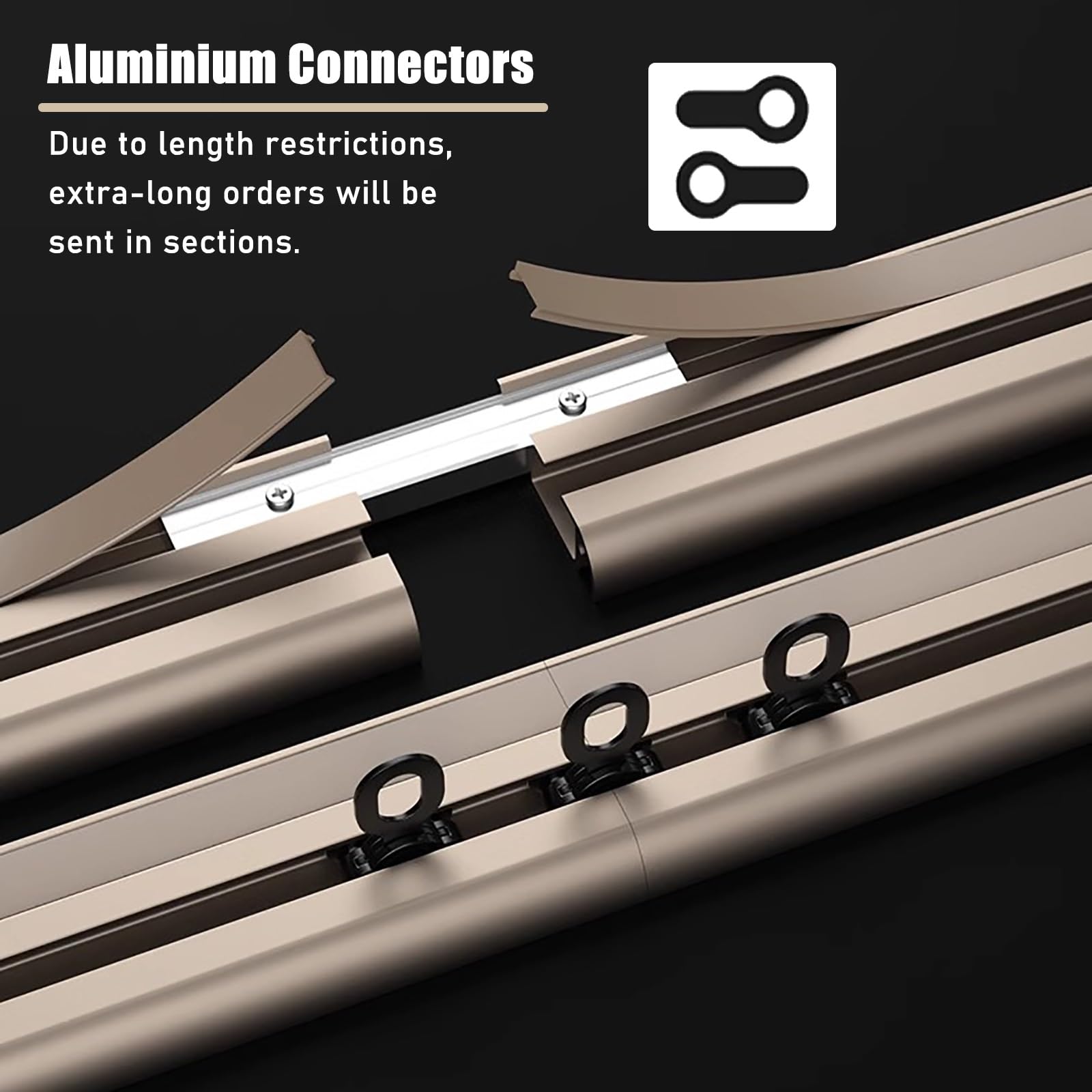 Heavy Duty Aluminum Ceiling Mount Curtain Track System - 28ft/8.5m White Hospital Thin Curtain Rod for Drop Ceiling, Room Divider in Living Room & Bedroom | Durable Home & Office Partition Solution