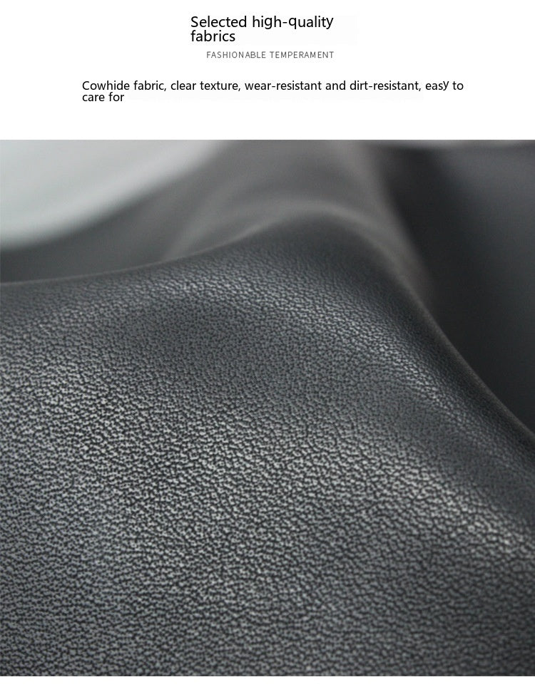 Genuine Leather Women's Cowhide Backpack - Stylish & Durable for Work, Travel & Everyday Use