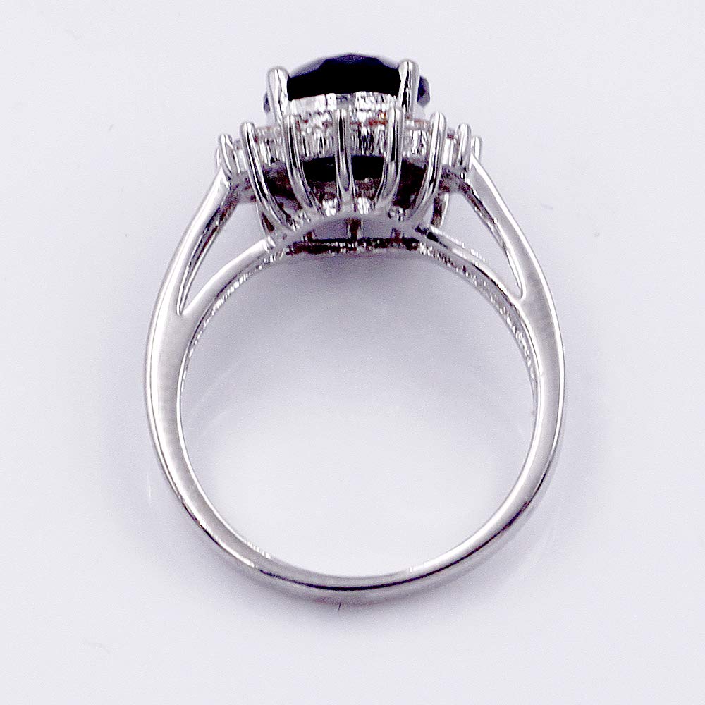 Elegant Oval & Round CZ Rings for Women - Wedding, Party, Engagement & Cocktail Jewelry - Size 5-10 - Perfect for Bridal, Anniversary Gifts & Special Occasions